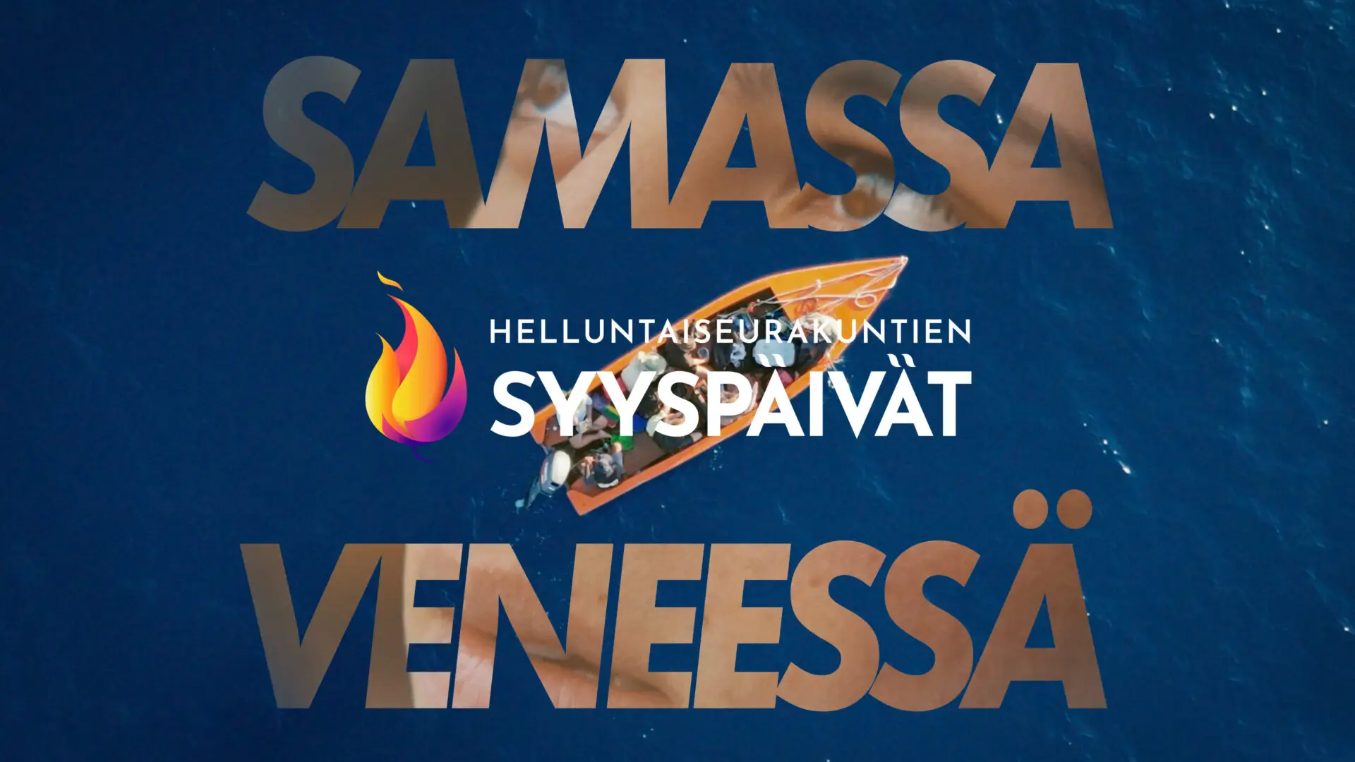 Syyspäivät 2026 - Samassa veneessä